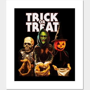 Trick or Treat Posters and Art